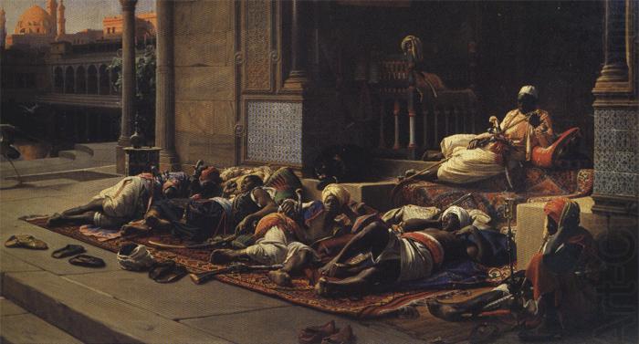 Jean Lecomte Du Nouy Gates of the Seraglio, Souvenir of Cairo. china oil painting image